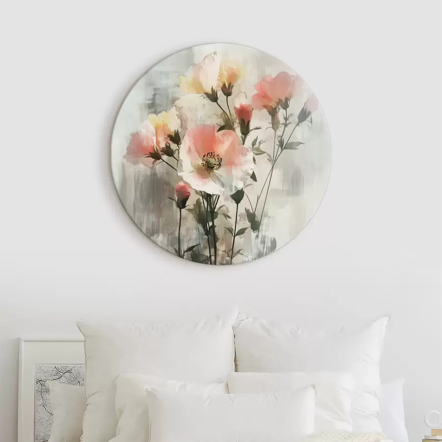  Peintures Fleurs abstraites r40286