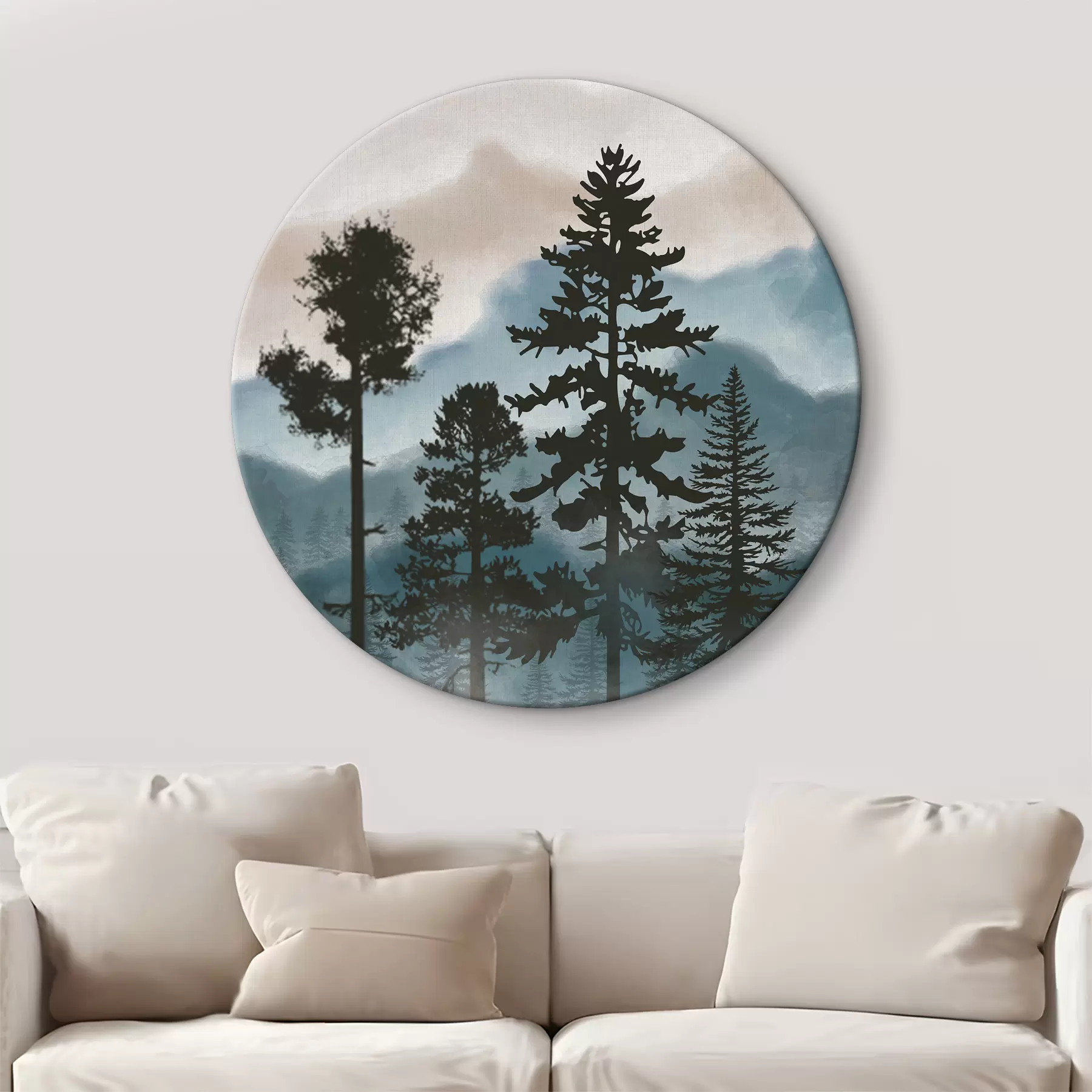  Schilderijen Abstract berglandschap r36605