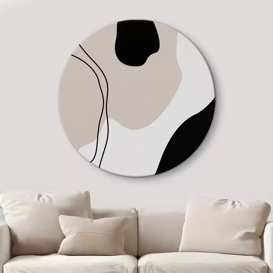  Peintures Formes et lignes abstraites r36155