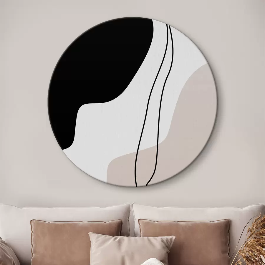  Peintures Formes et lignes abstraites r36156