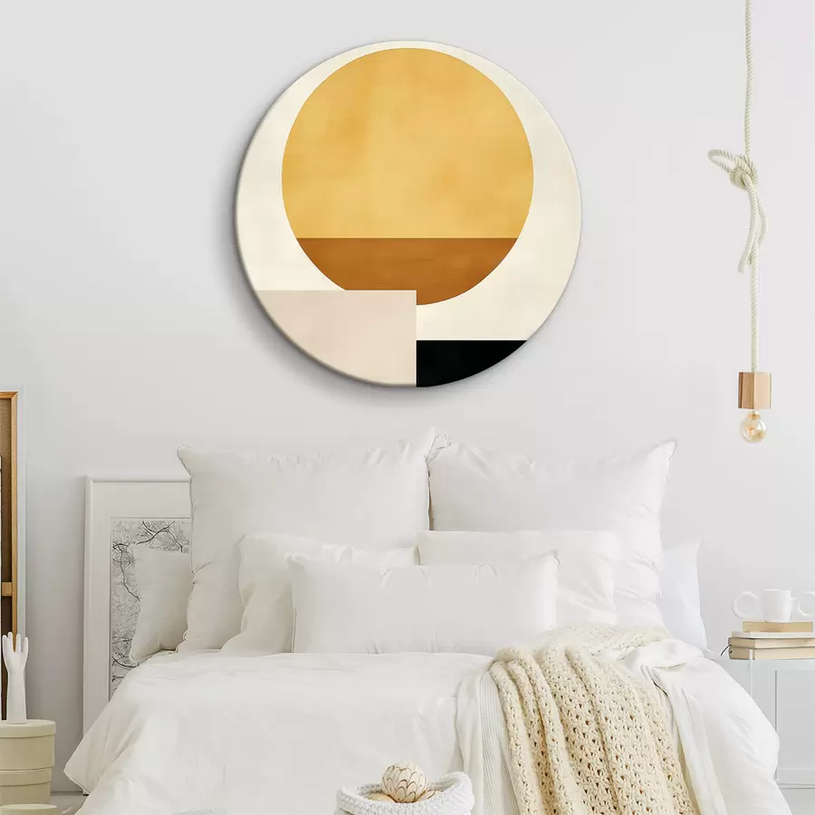  Schilderijen Abstractie met geometrische vormen r39896