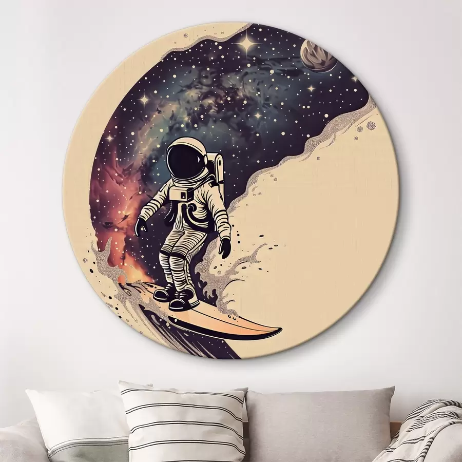  Schilderijen Astronaut surfer r38636