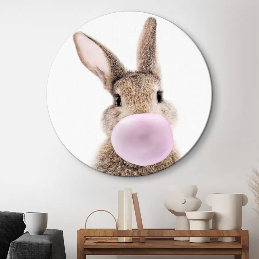  Schilderijen Konijntje met elastiek r37773