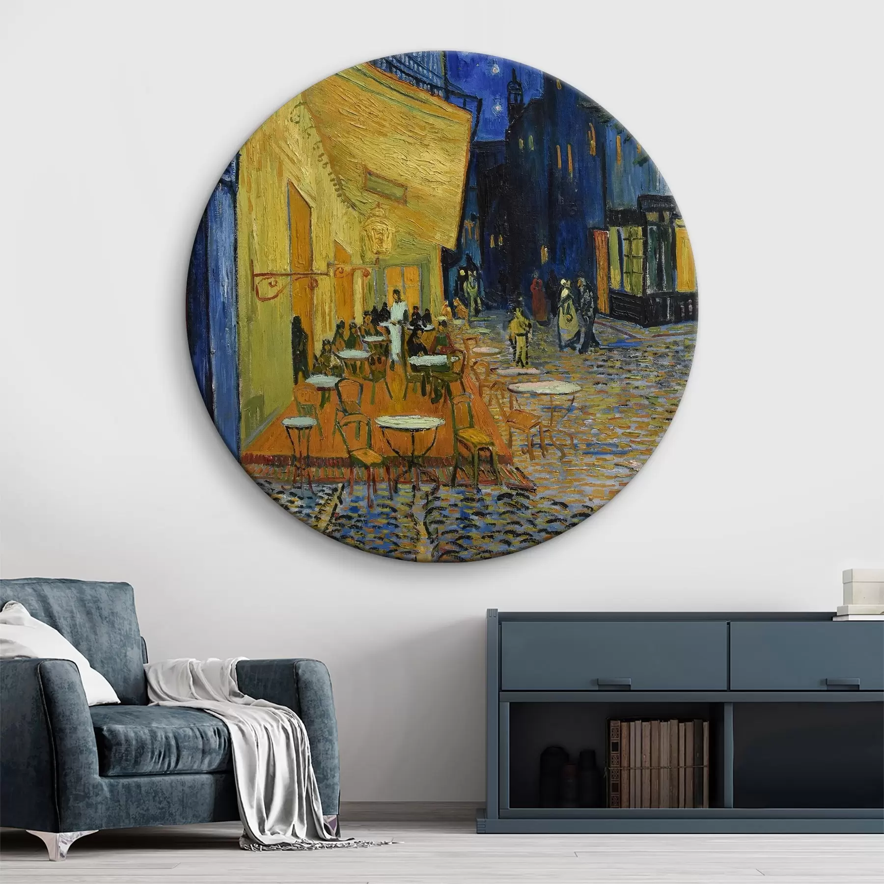  Schilderijen Caféterras bij nacht, Vincent van Gogh r12313