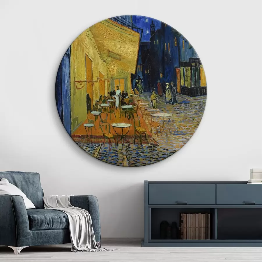  Schilderijen Caféterras bij nacht, Vincent van Gogh r12313