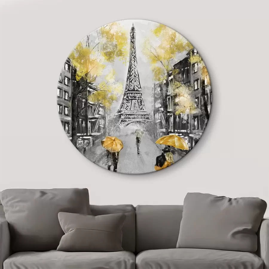  Schilderijen Wolk, verf en gebouw r34592