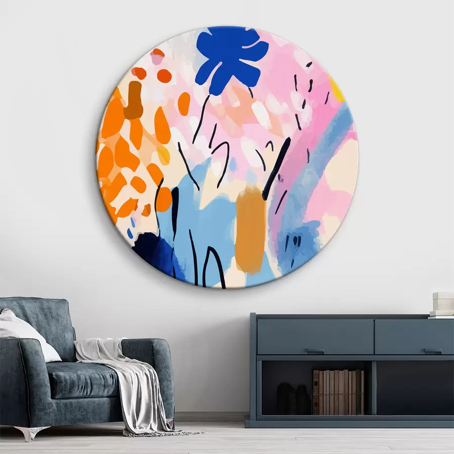  Schilderijen Kleurrijke abstractie I r36596