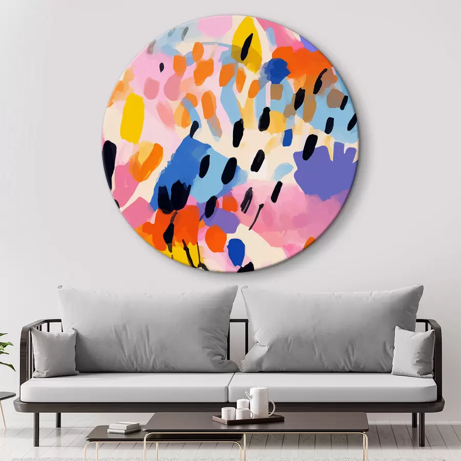  Schilderijen Kleurrijke abstractie II r36597