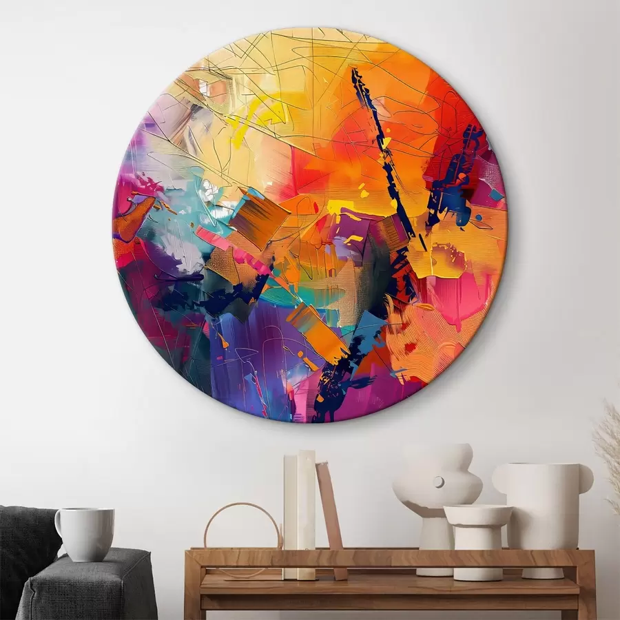  Schilderijen Kleur abstractie r38632