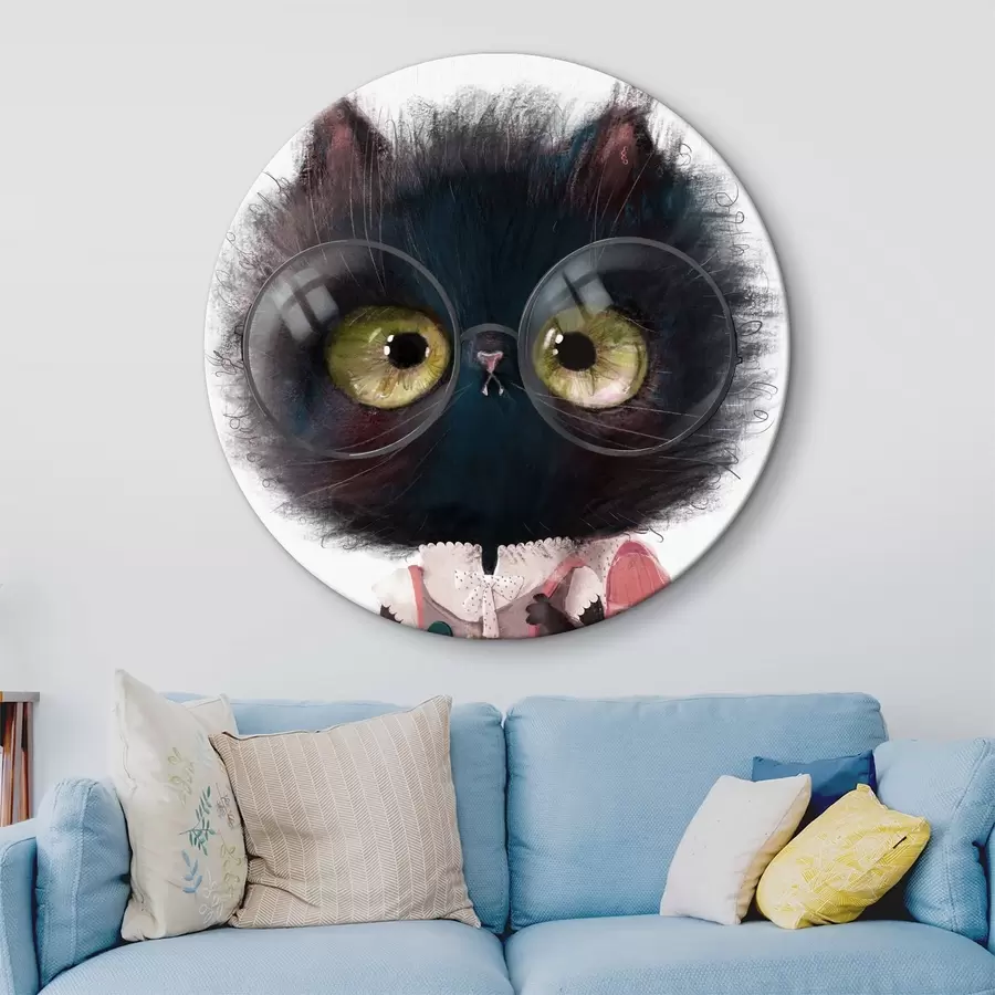  Schilderijen Nieuwsgierigheid achter de bril r34994