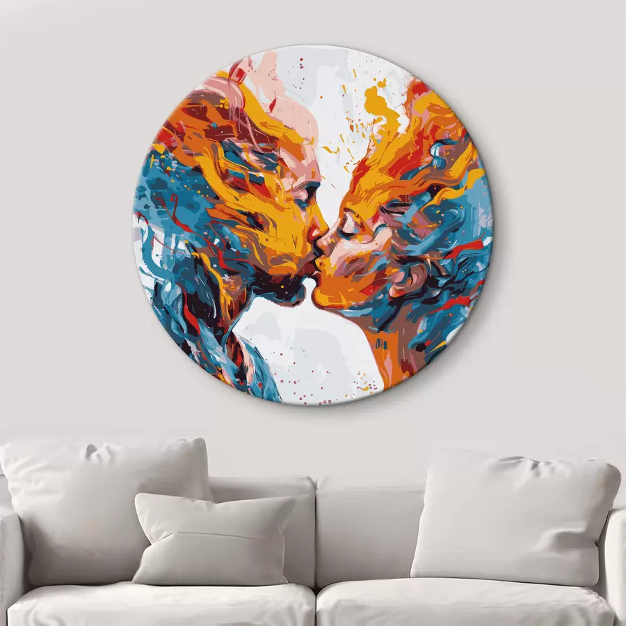  Schilderijen Explosie van verschillende kleuren r38410