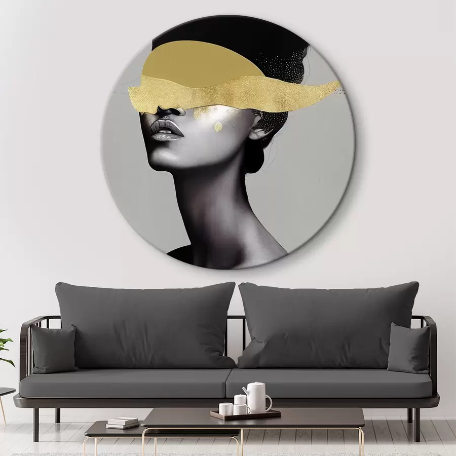  Schilderijen Wenkbrauw, hoed en kaak r34862