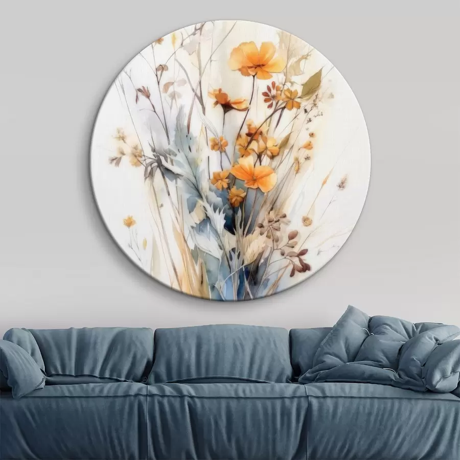  Schilderijen Bloem, plant en bloemblaadje r33651