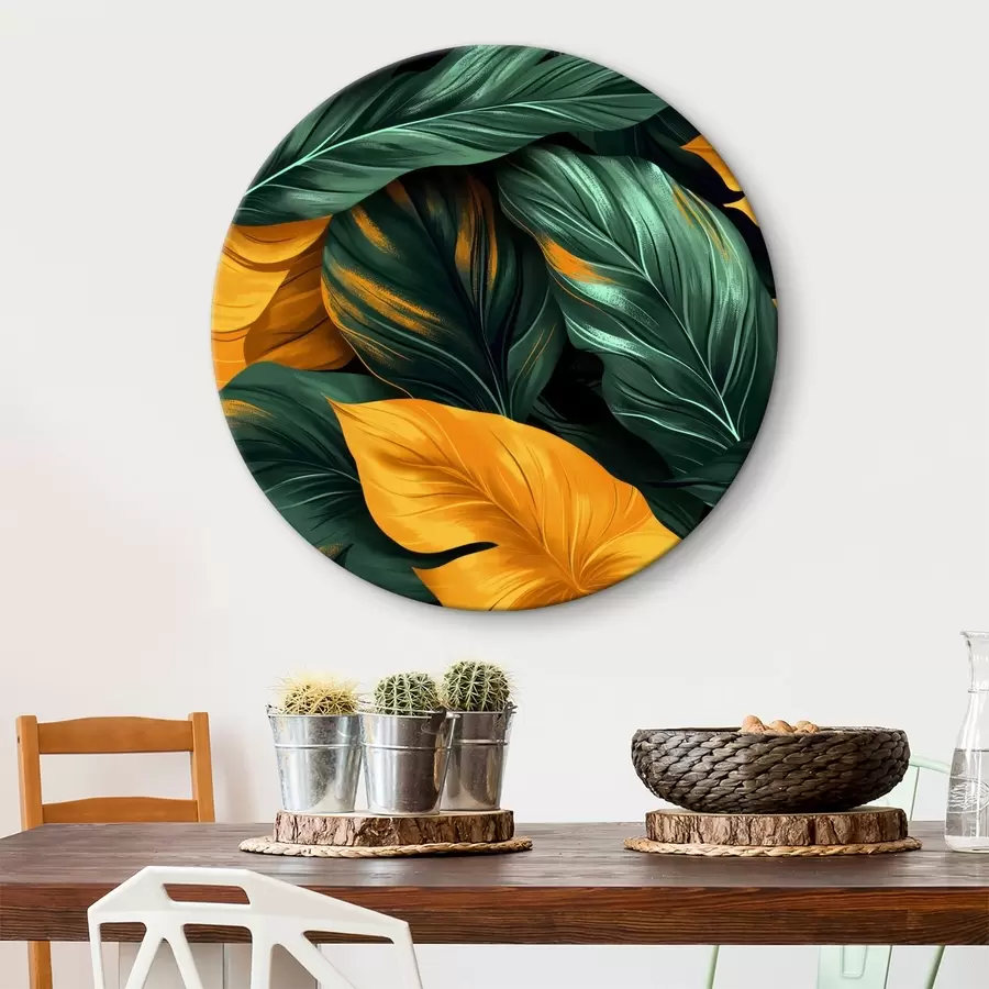  Peintures grandes feuilles r40241