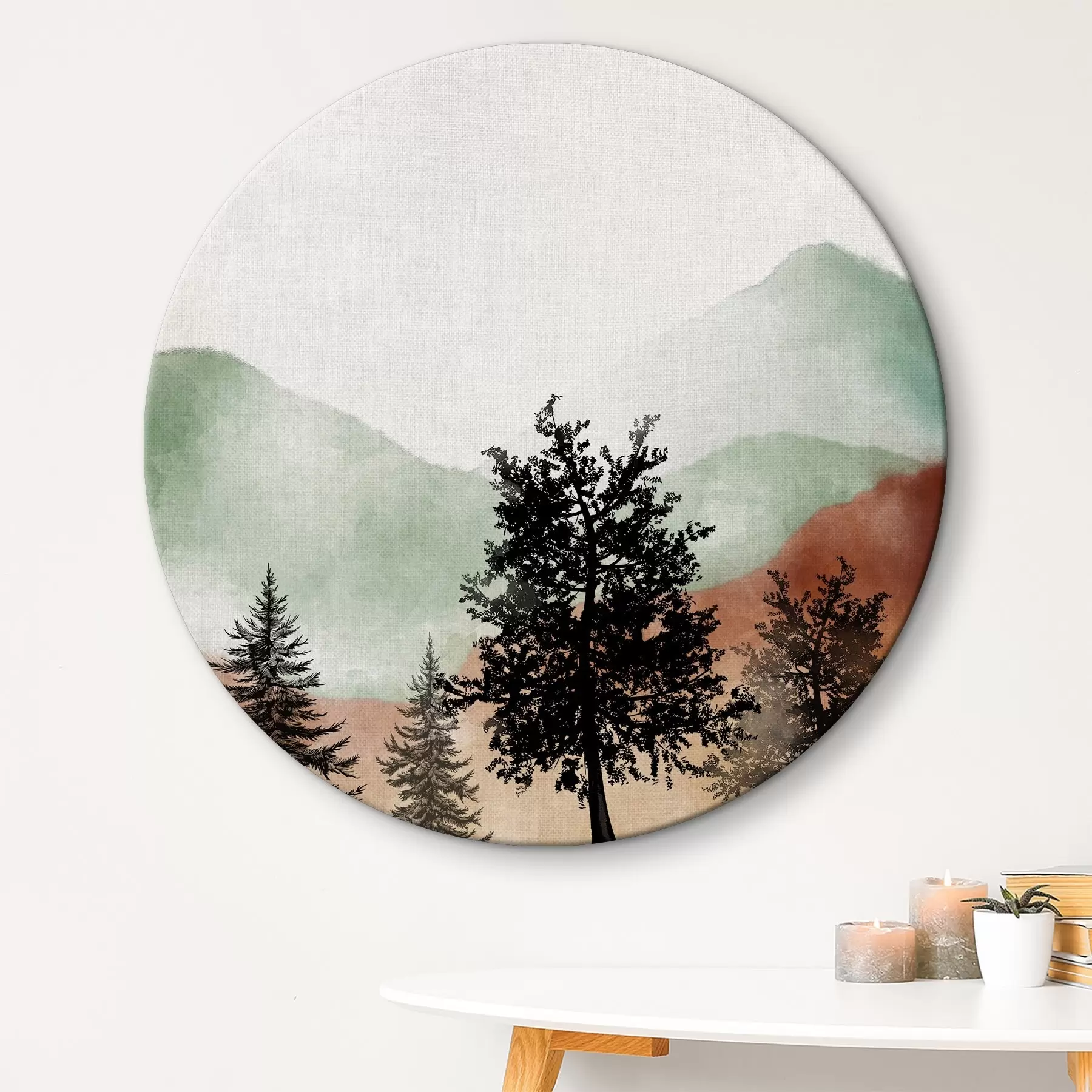  Schilderijen Berglandschap in aquarel r36592