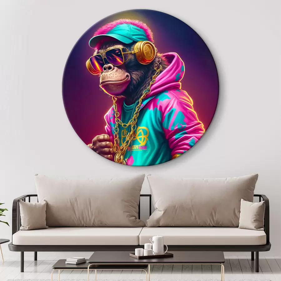  Schilderijen Paars, gezichtszorg en sleeve r34891