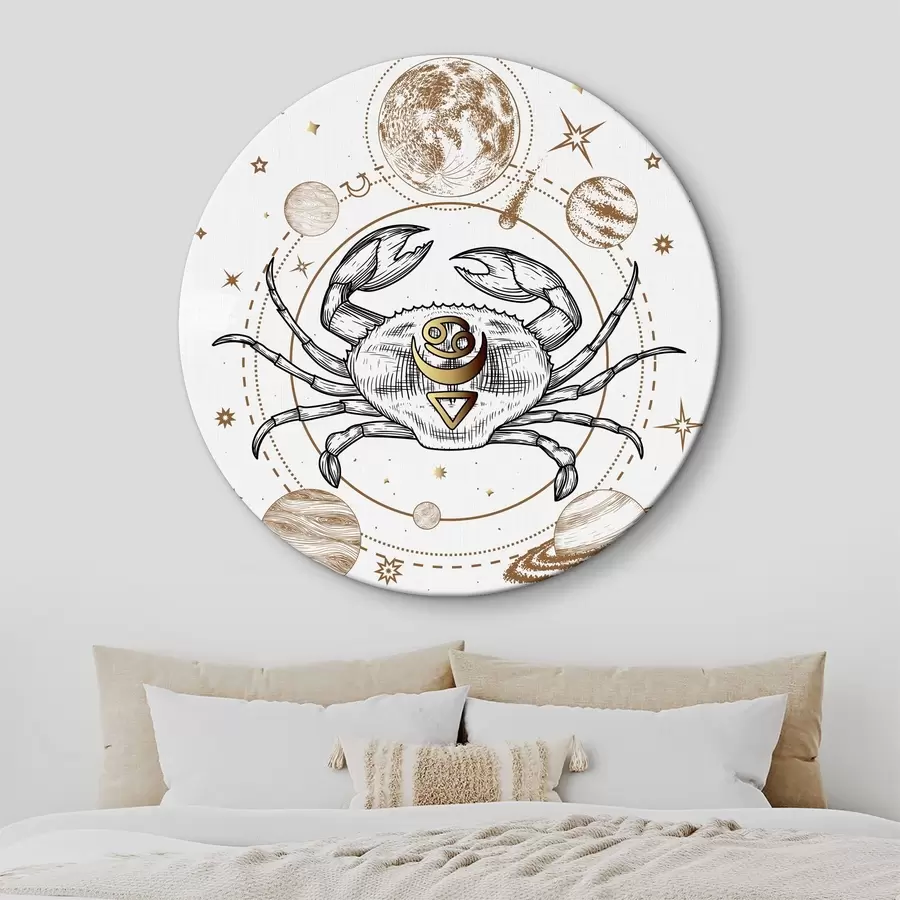  Schilderijen Sterrenbeeld Kreeft r36197