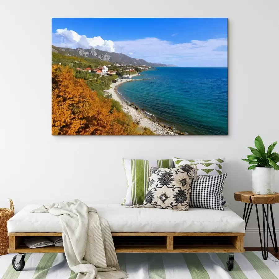  Peintures bord de mer en automne s41994