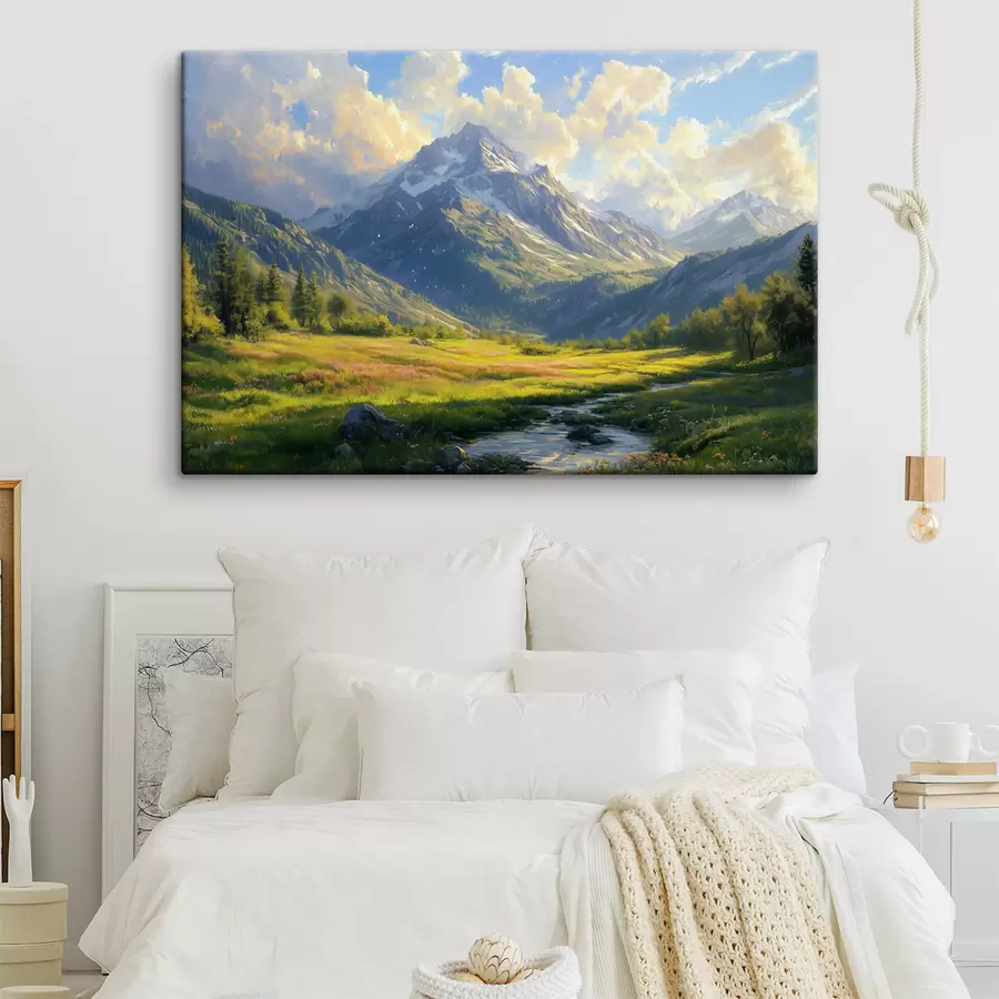  Schilderijen berglandschap s42015