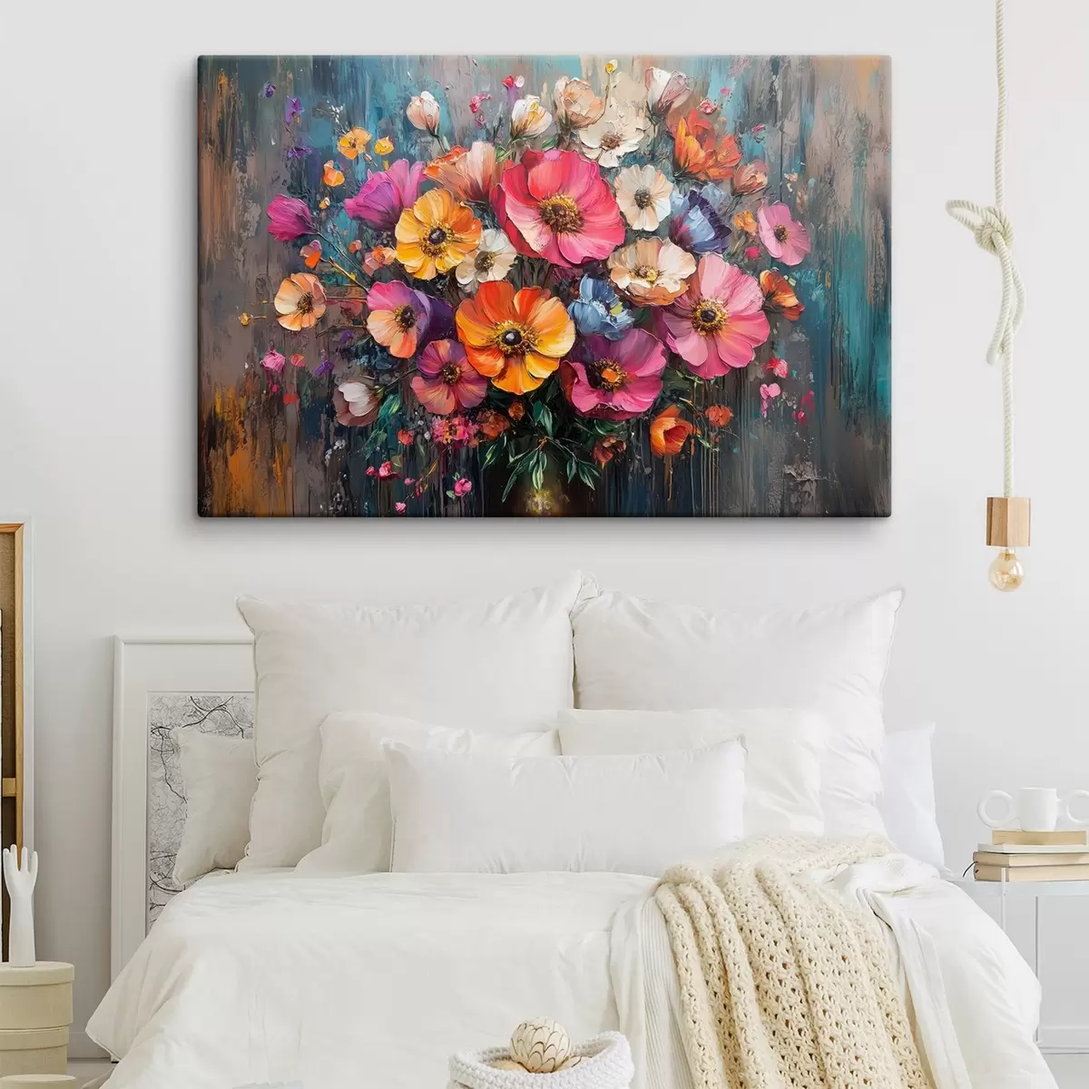  Peintures bouquet multicolore s42018