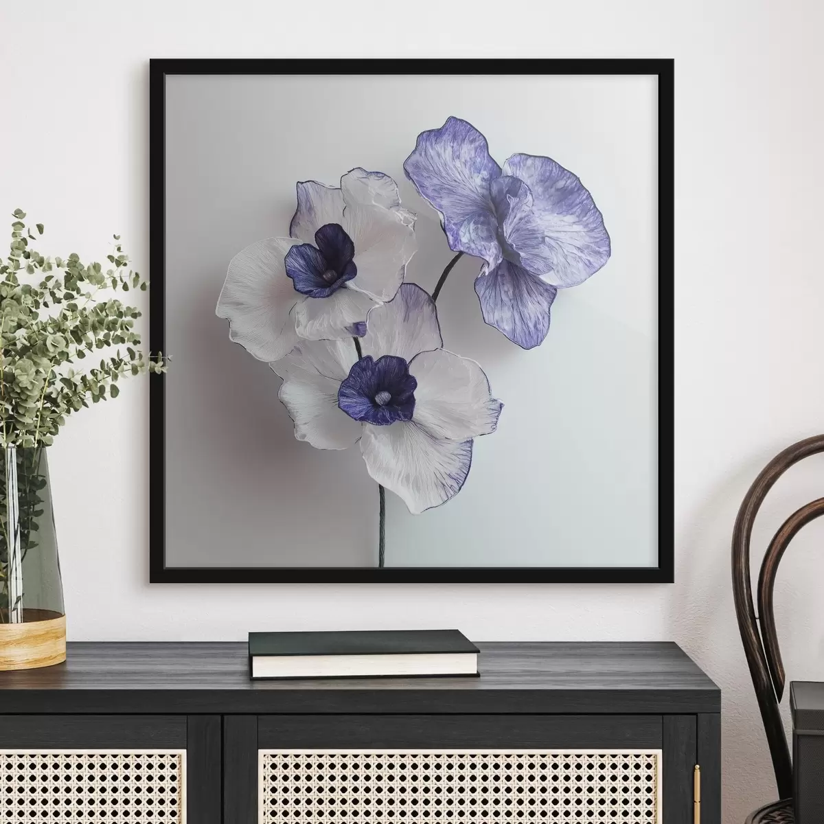 Affiche Orchidées luxueuses sur une branche f42044