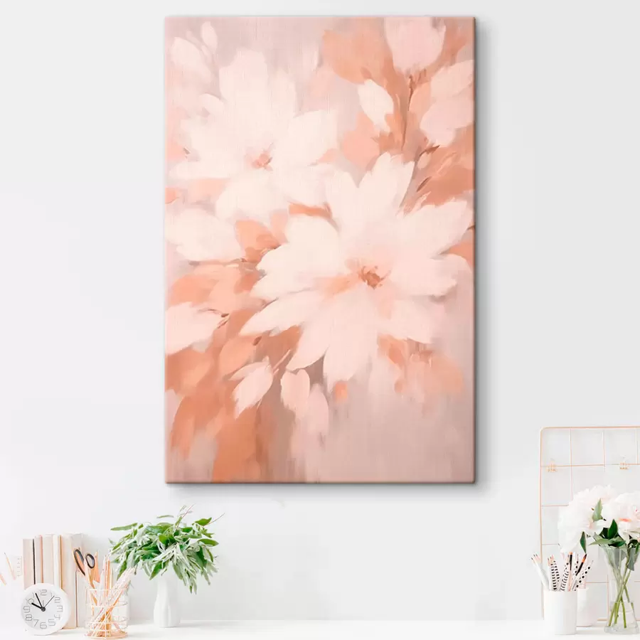  Schilderijen Abstracte bloemen s41795