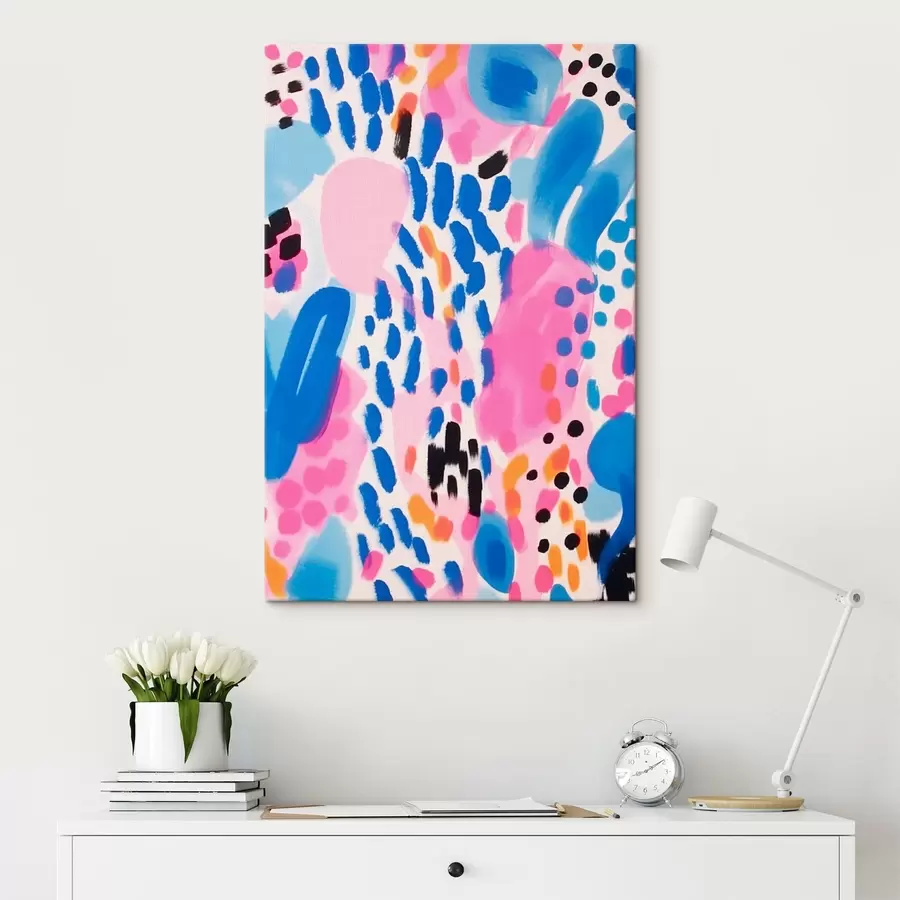  Schilderijen Kleurrijke abstractie s41805