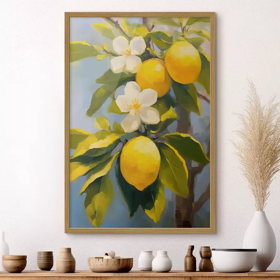 Fotobehang Citroenen f41791