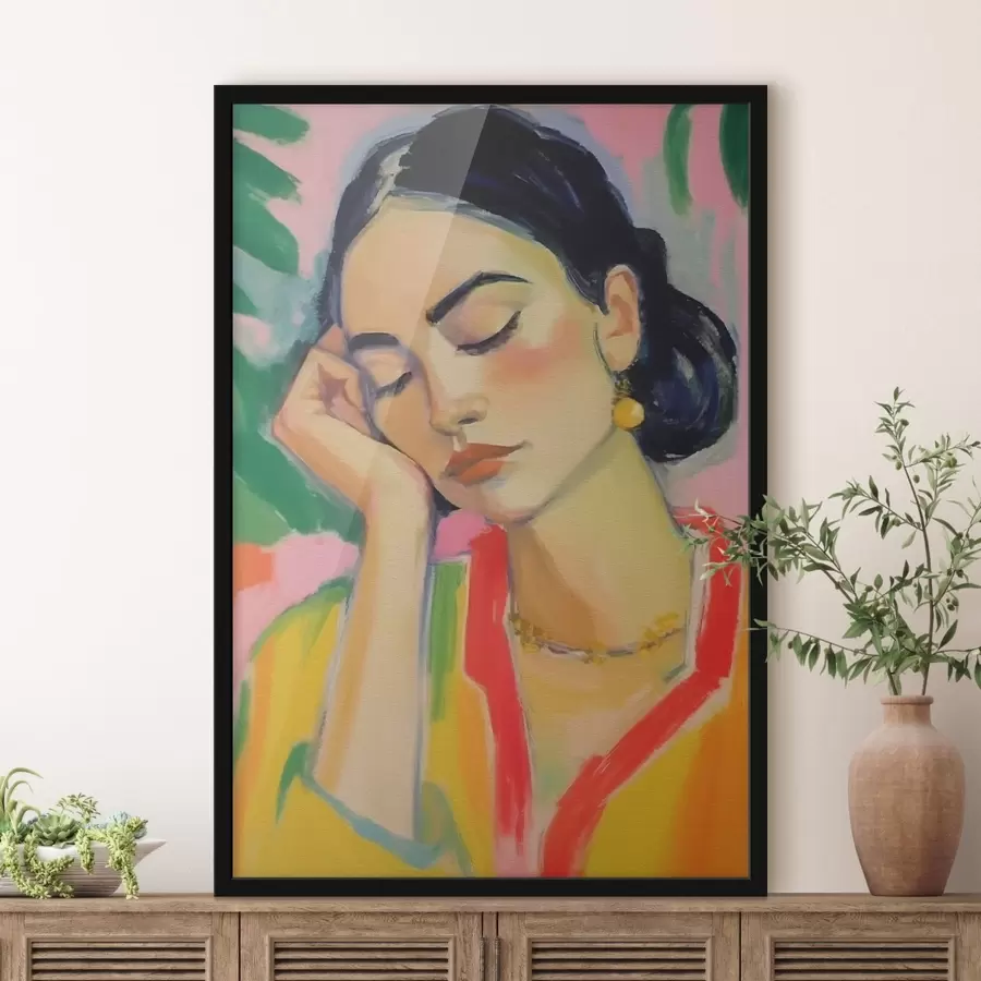 Papier peint photo Belle femme f41796