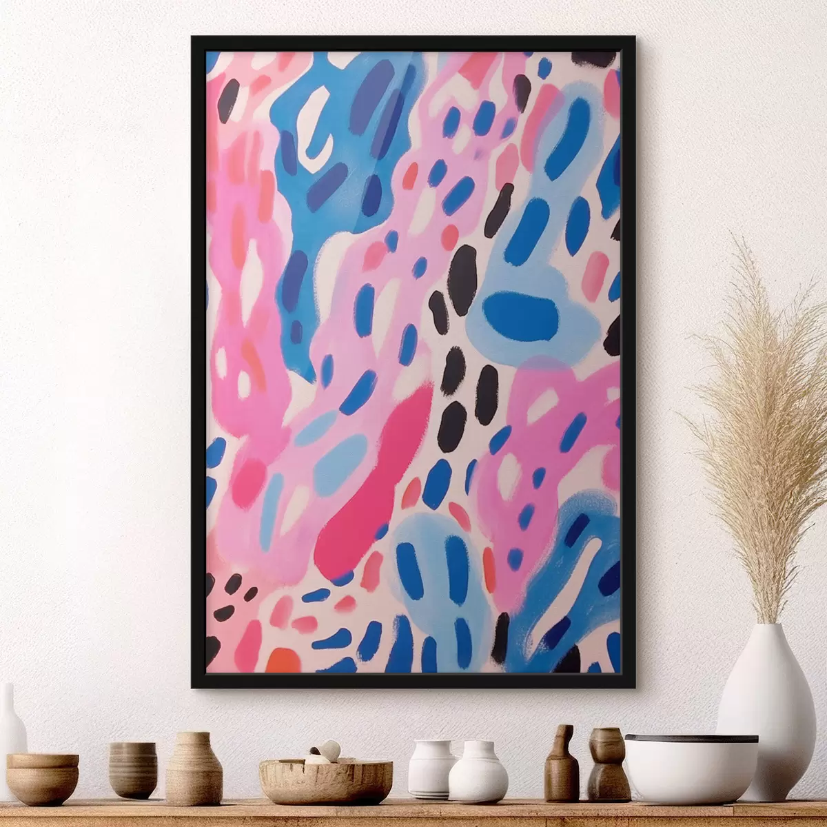 Poster Kleurrijke abstractie f41806