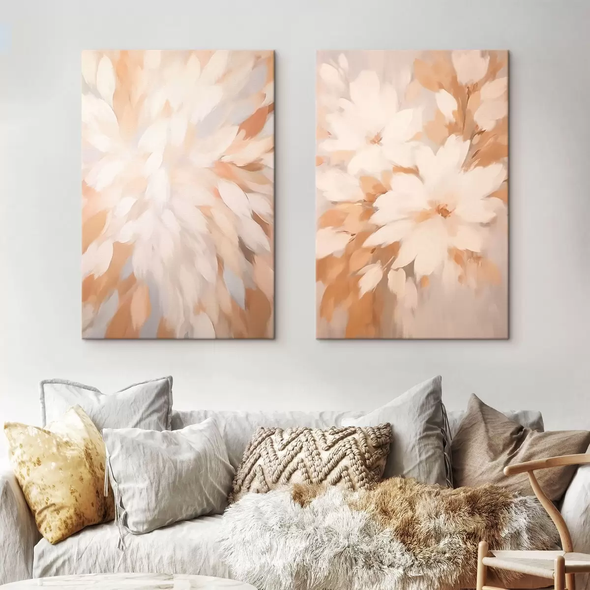  Peintures Fleurs et feuilles m00391