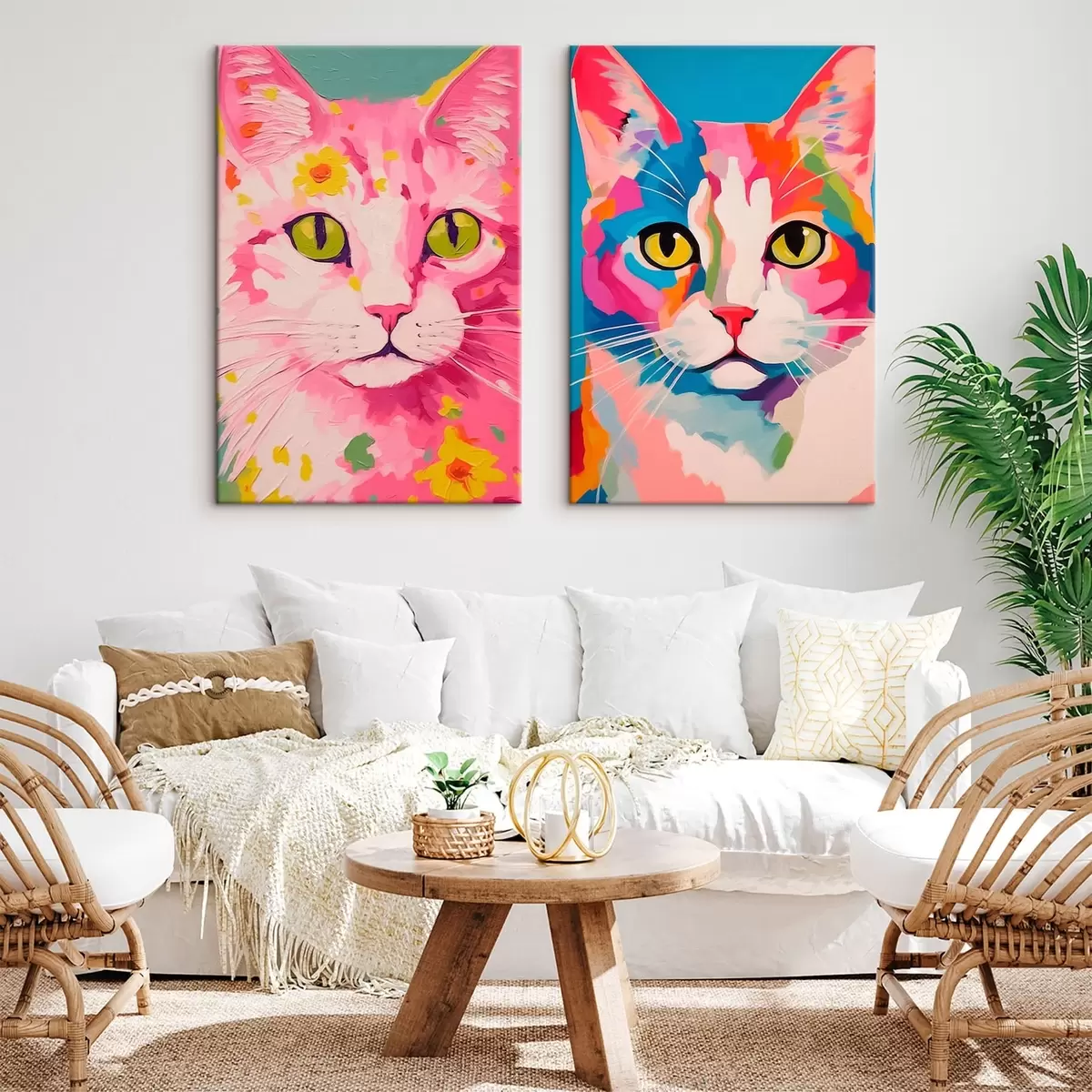  Peintures Chats m00392