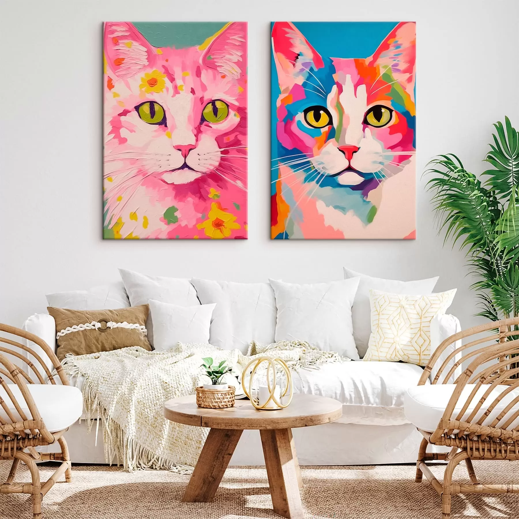  Peintures Chats m00392