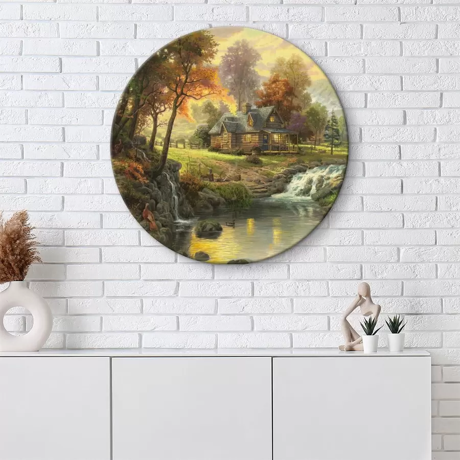  Peintures Eau, plantes et paysage naturel r15161