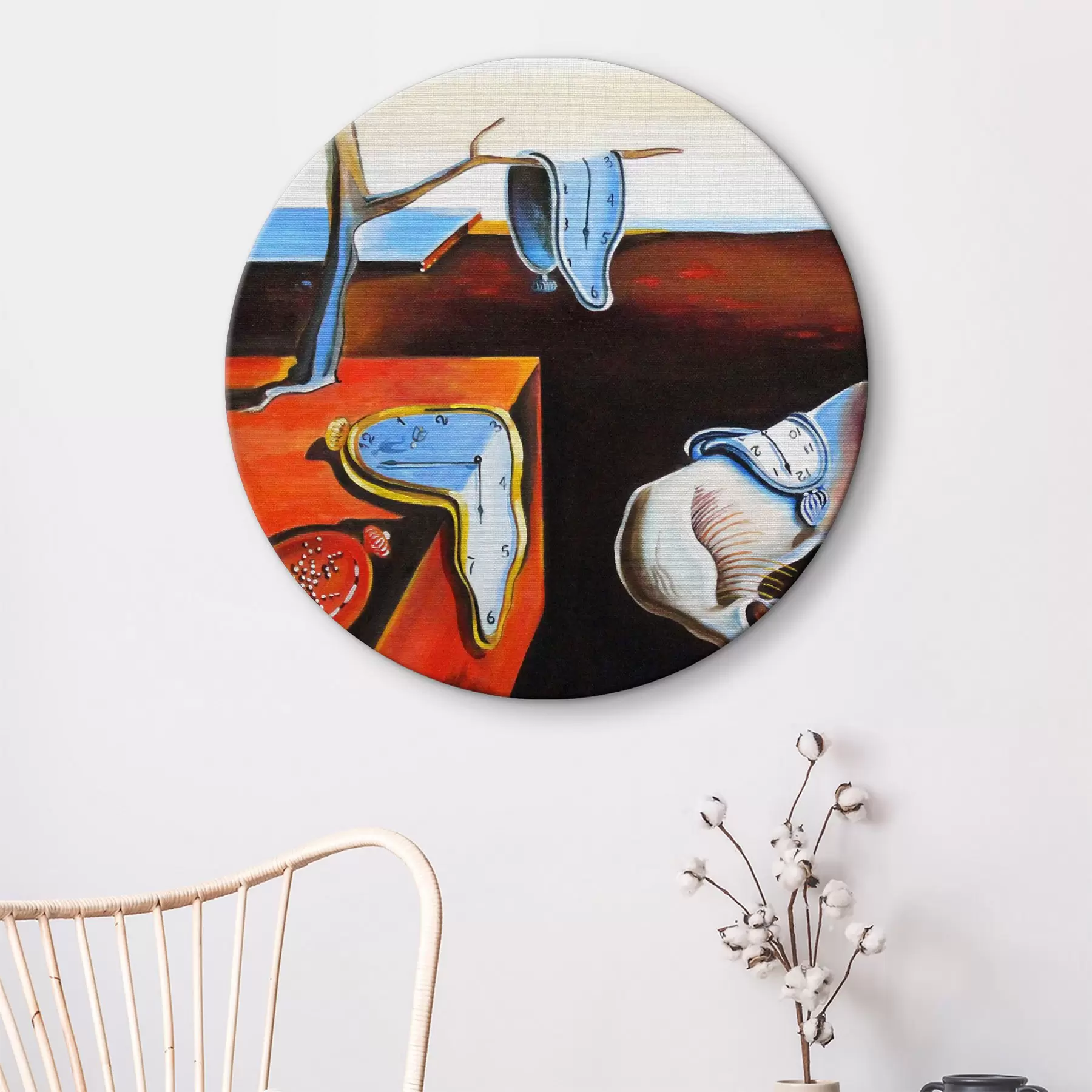  Schilderijen De hardnekkigheid van het geheugen, Salvador Dalí r16070