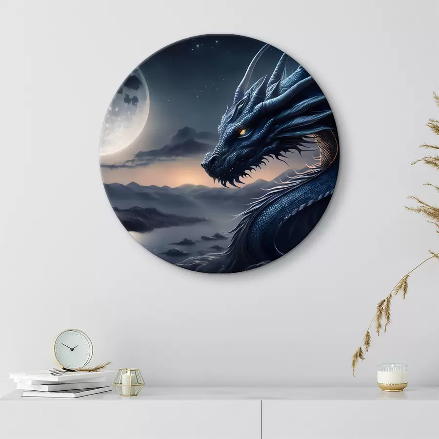  Schilderijen Licht, maan en kaak r32612