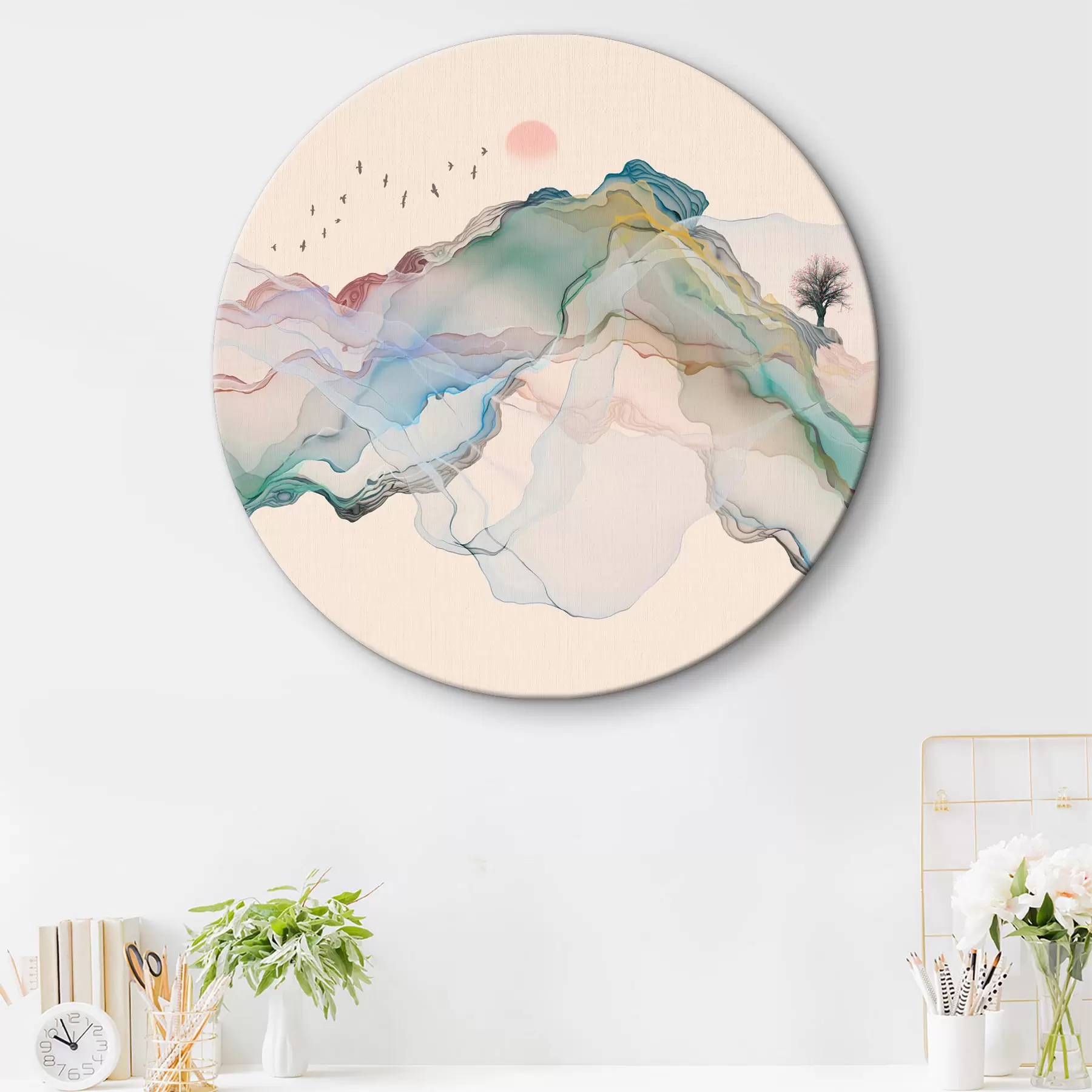  Peintures Monde, pente et peinture r32936