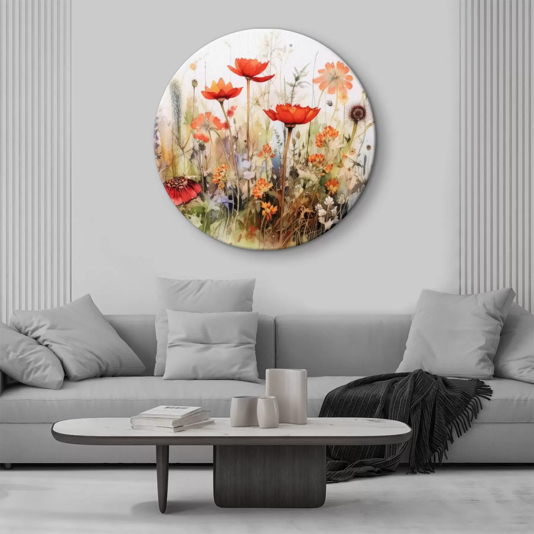  Schilderijen Bloem, plant en verf r33675