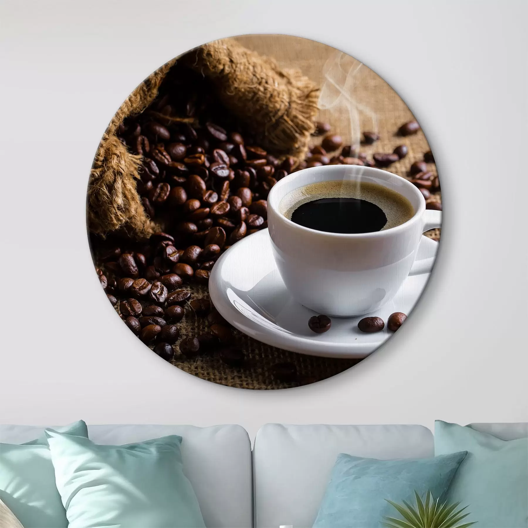  Schilderijen Aromatische koffie en koffiebonen r37172