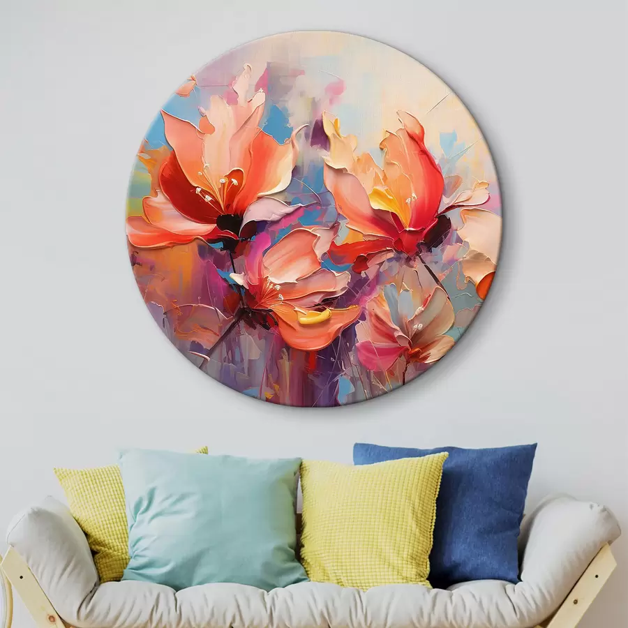  Schilderijen Aquarel bloemen r37535