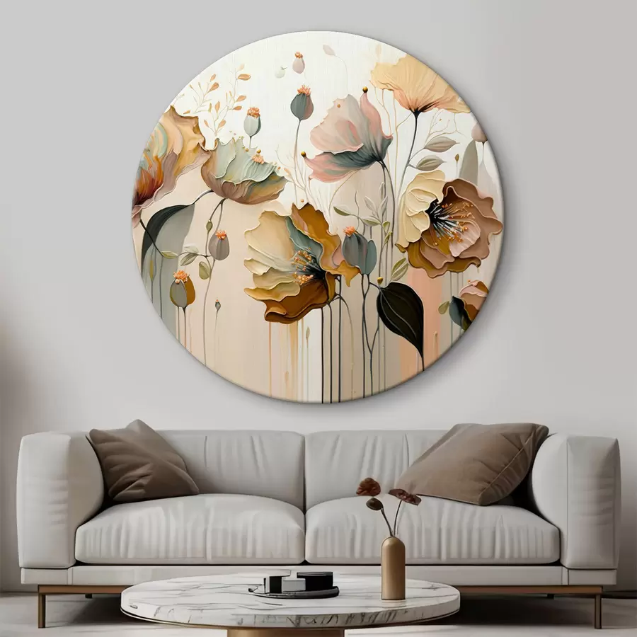  Schilderijen Aquarel bloemen r37538