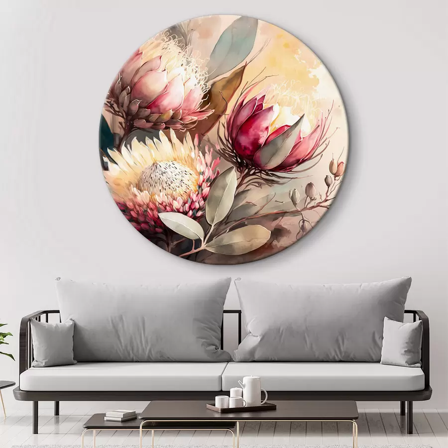  Schilderijen Aquarel boeket r37546