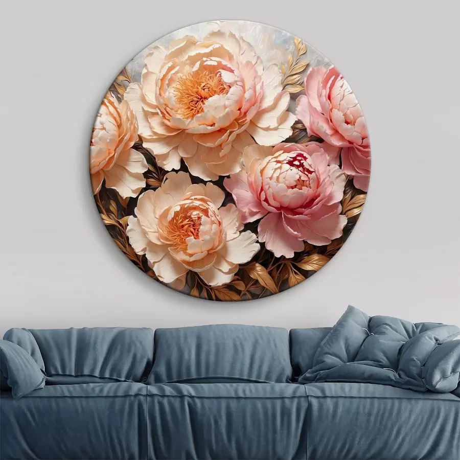  Schilderijen Pioenrozen r38065