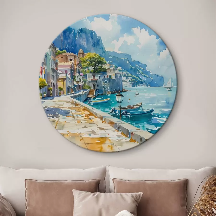  Schilderijen Dijk aan zee r38449