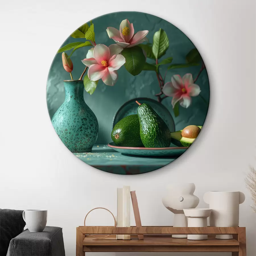  Peintures Composition d'avocat et de lys r38687