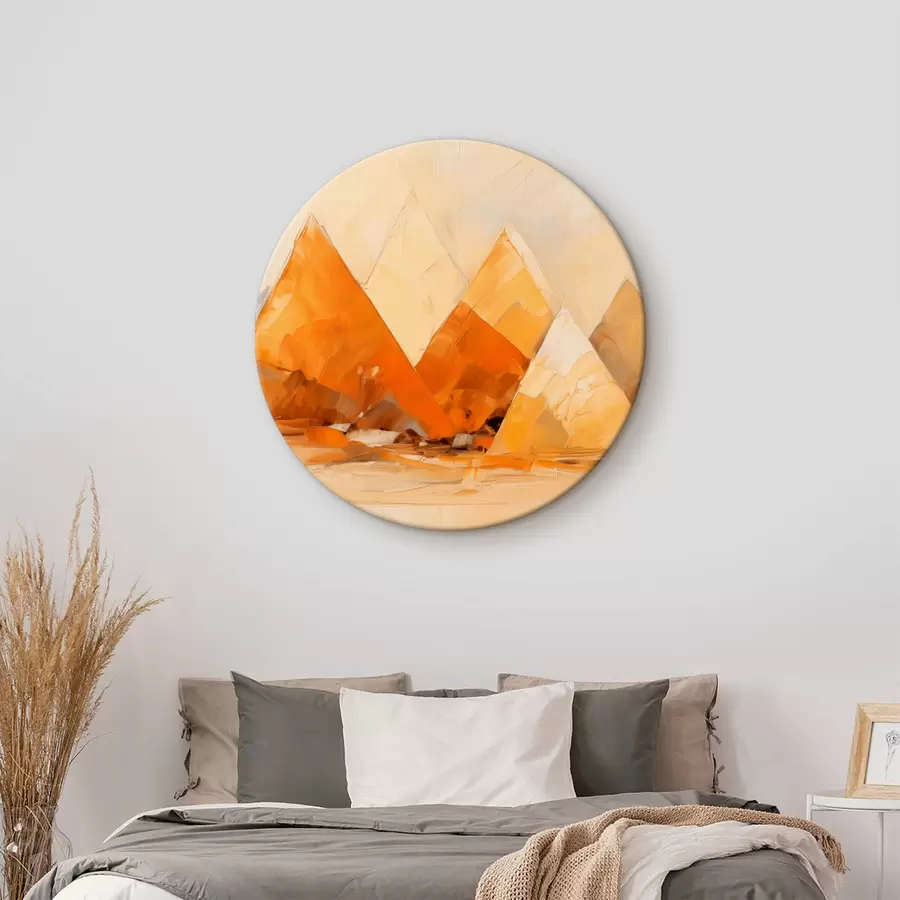  Schilderijen Piramides in het woestijnolieverfschilderij r39435