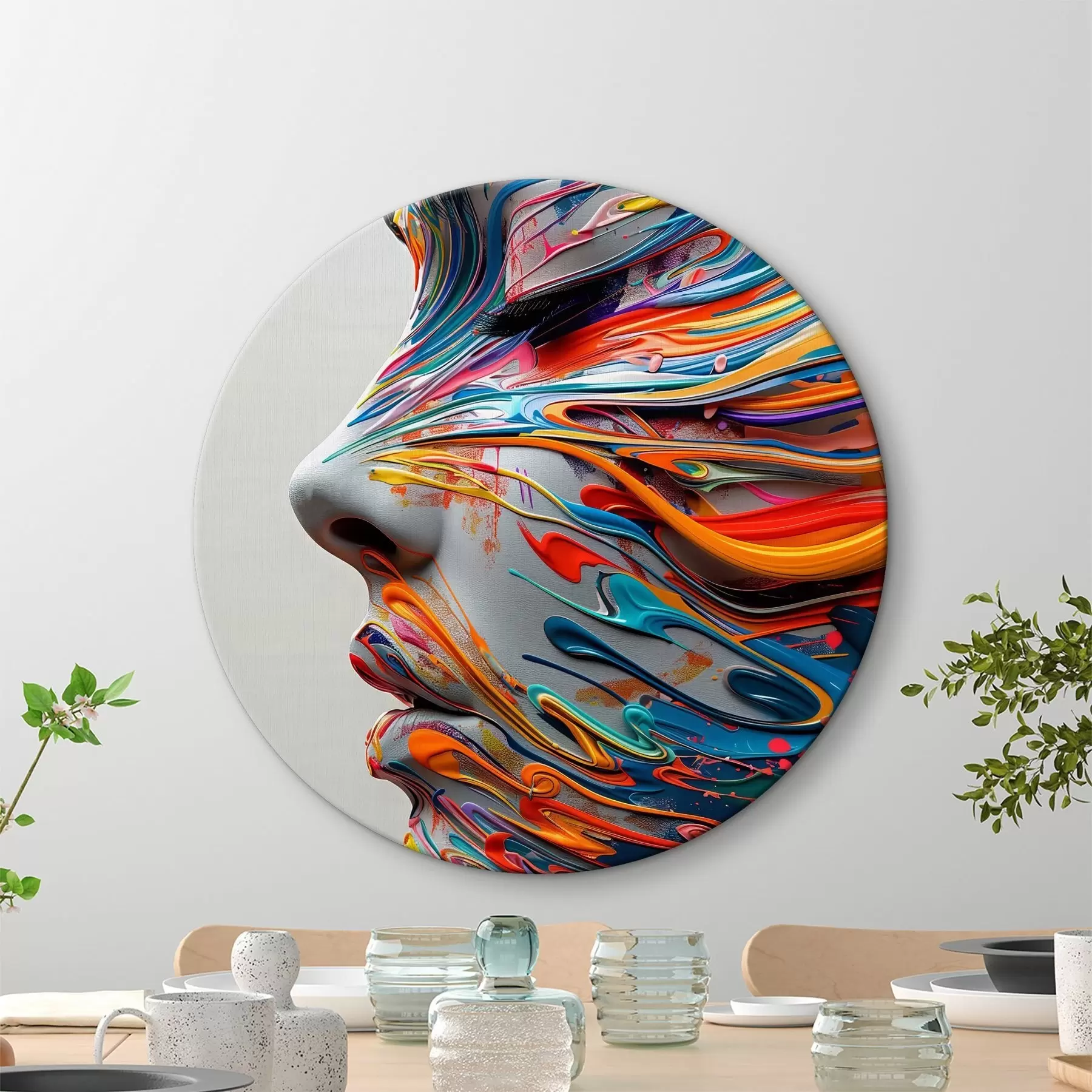  Peintures Visage peint r40203