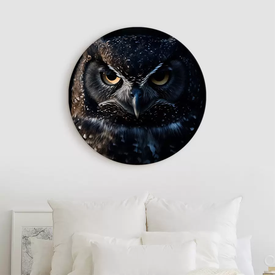  Schilderijen Uitzicht op de uil r40271