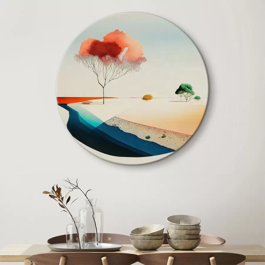  Schilderijen Eenzame bomen r35709