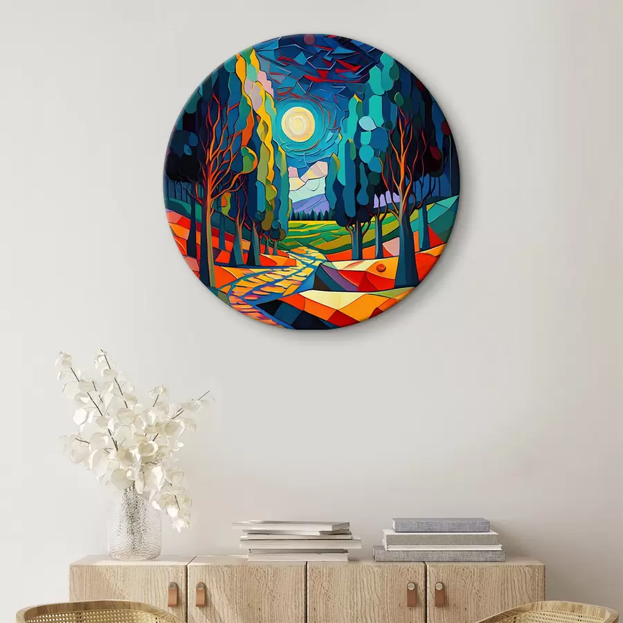  Peintures Chemin aquarelle r38054